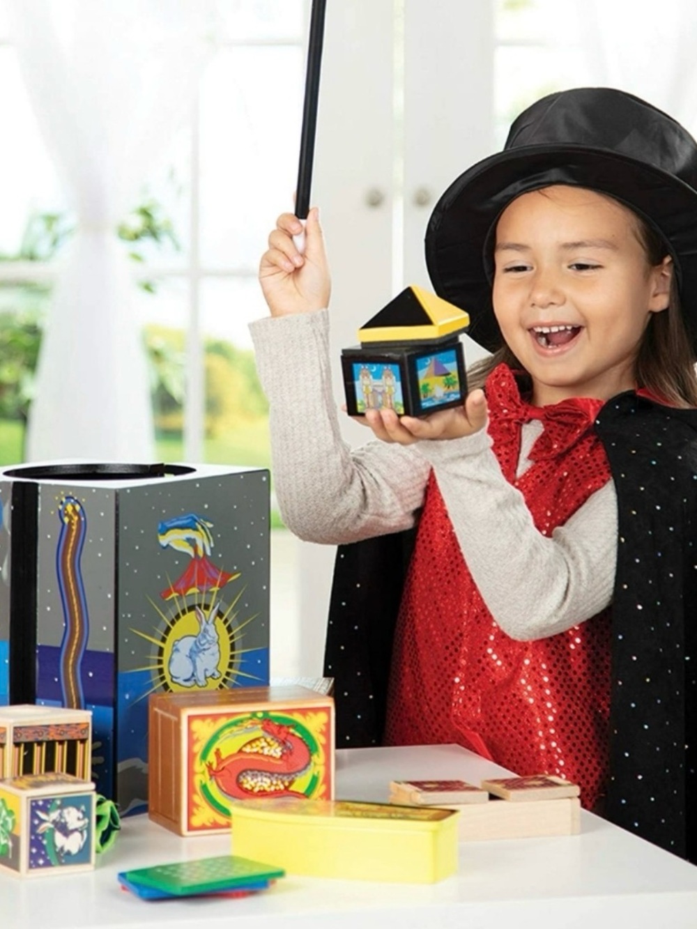 Melissa & Doug Magic Set Wooden Magic Set